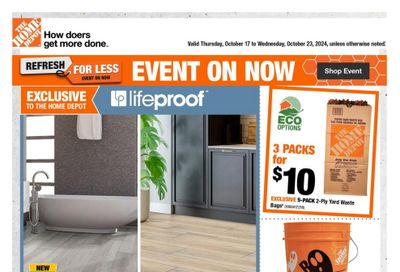 Home Depot (Atlantic) Flyer October 17 to 23