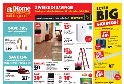 Home Hardware Building Centre (Atlantic) Flyer October 17 to 30