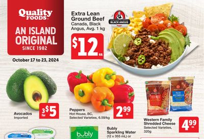 Quality Foods Flyer October 17 to 23