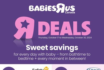 Babies R Us Flyer October 17 to 30