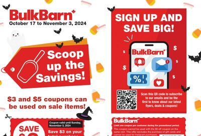 Bulk Barn Flyer October 17 to November 3