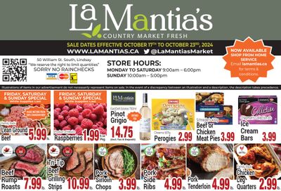 LaMantia's Flyer October 17 to 23