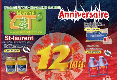 Marche C&T (St. Laurent) Flyer October 17 to 23