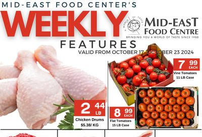 Mid-East Food Centre Flyer October 17 to 23