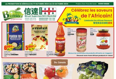 Btrust Supermarket (Montreal) Flyer October 17 to 23