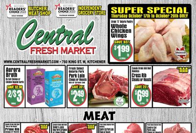 Central Fresh Market Flyer October 17 to 24