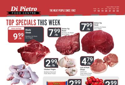 Di Pietro Food Centre Flyer October 17 to 23