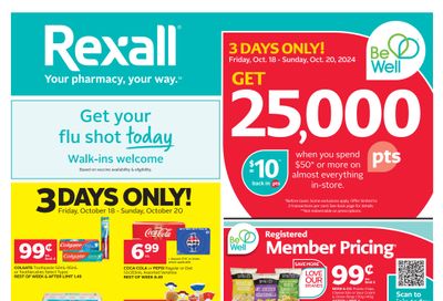 Rexall (AB, SK) Flyer October 18 to 24