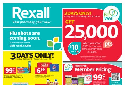 Rexall (ON) Flyer October 18 to 24