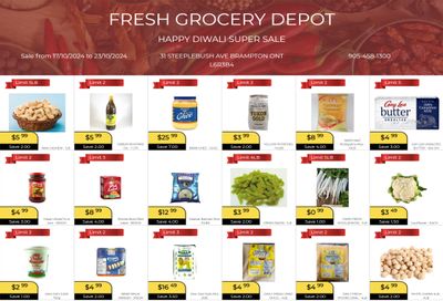 Fresh Grocery Depot Flyer October 17 to 23