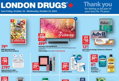 London Drugs Weekly Flyer October 18 to 23