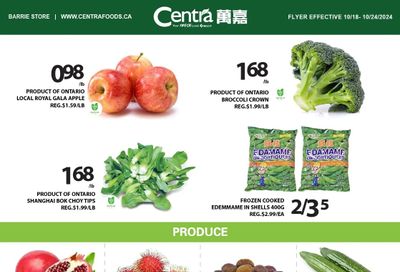 Centra Foods (Barrie) Flyer October 18 to 24