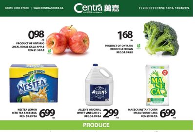 Centra Foods (North York) Flyer October 18 to 24