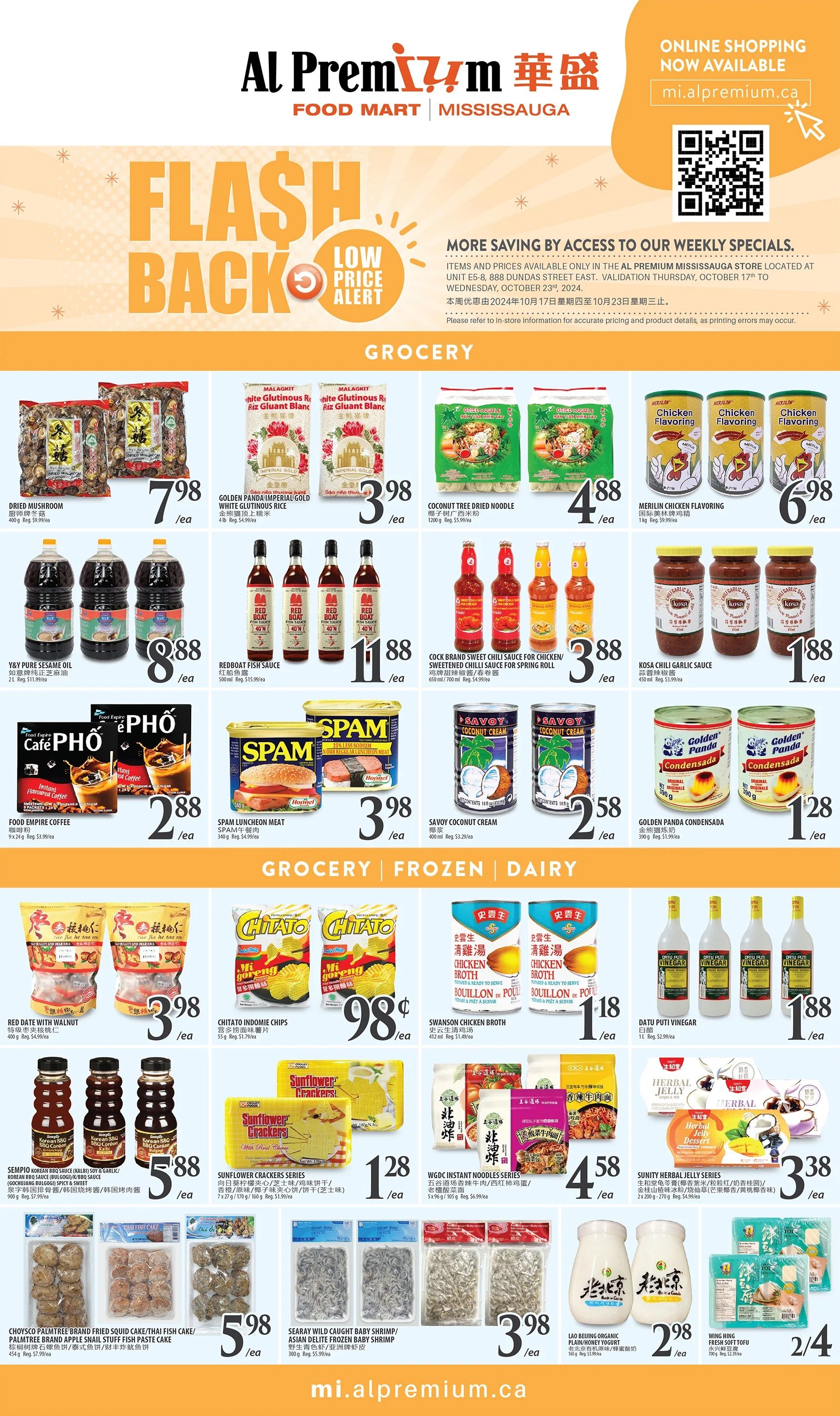 Al Premium Food Mart (Mississauga) Flyer October 17 to 23