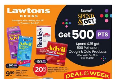 Lawtons Drugs Flyer October 18 to 24