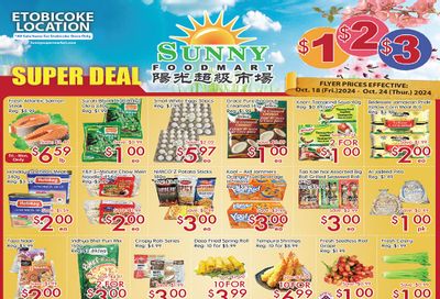 Sunny Foodmart (Etobicoke) Flyer October 18 to 24