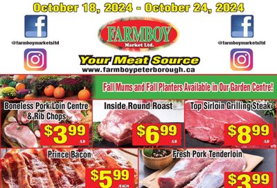 Farmboy Peterborough Flyer October 18 to 24