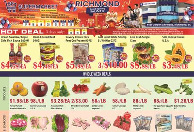 88 Supermarket Flyer October 17 to 23