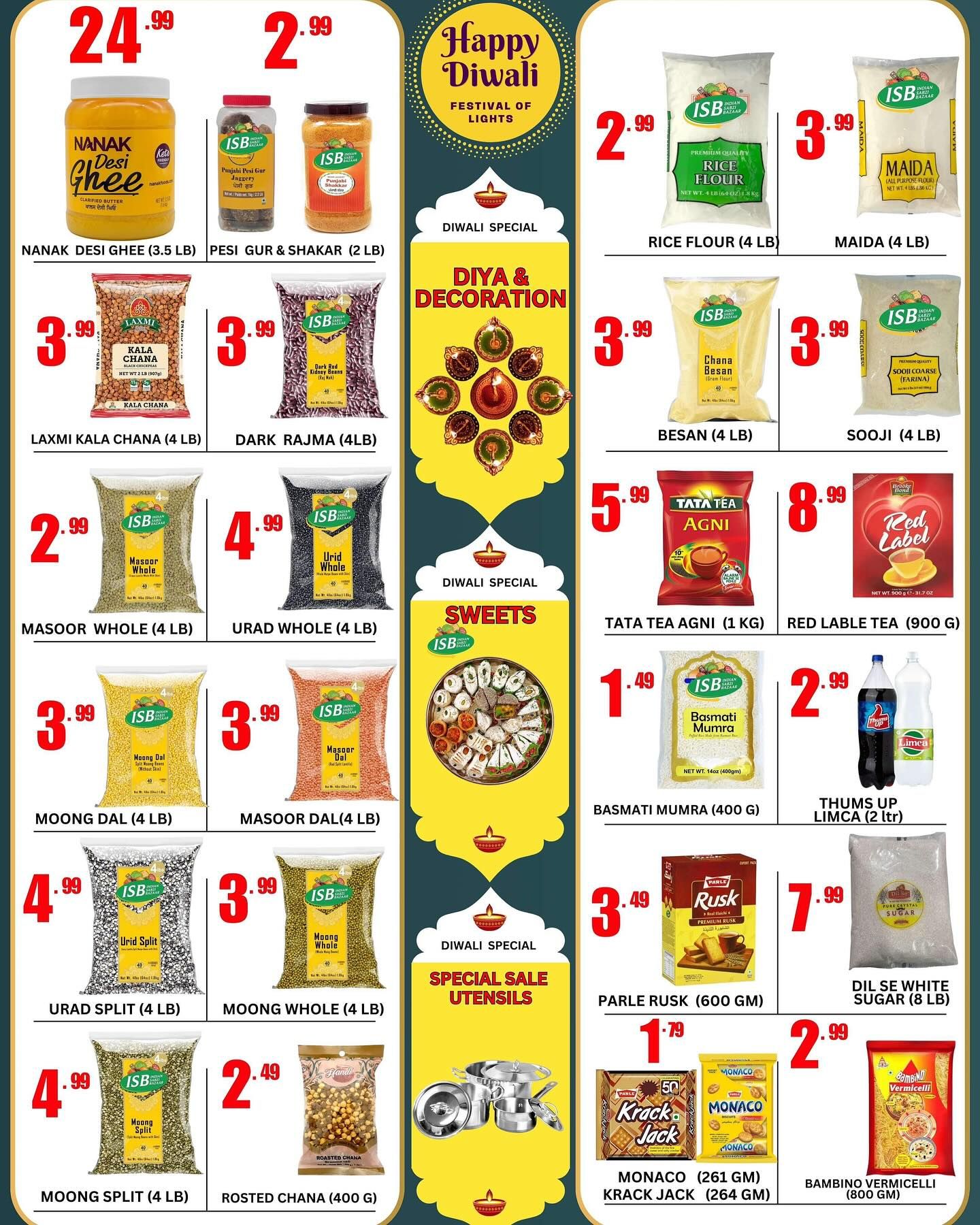 Bazaar 24 Seven Flyer October 18 to November 3