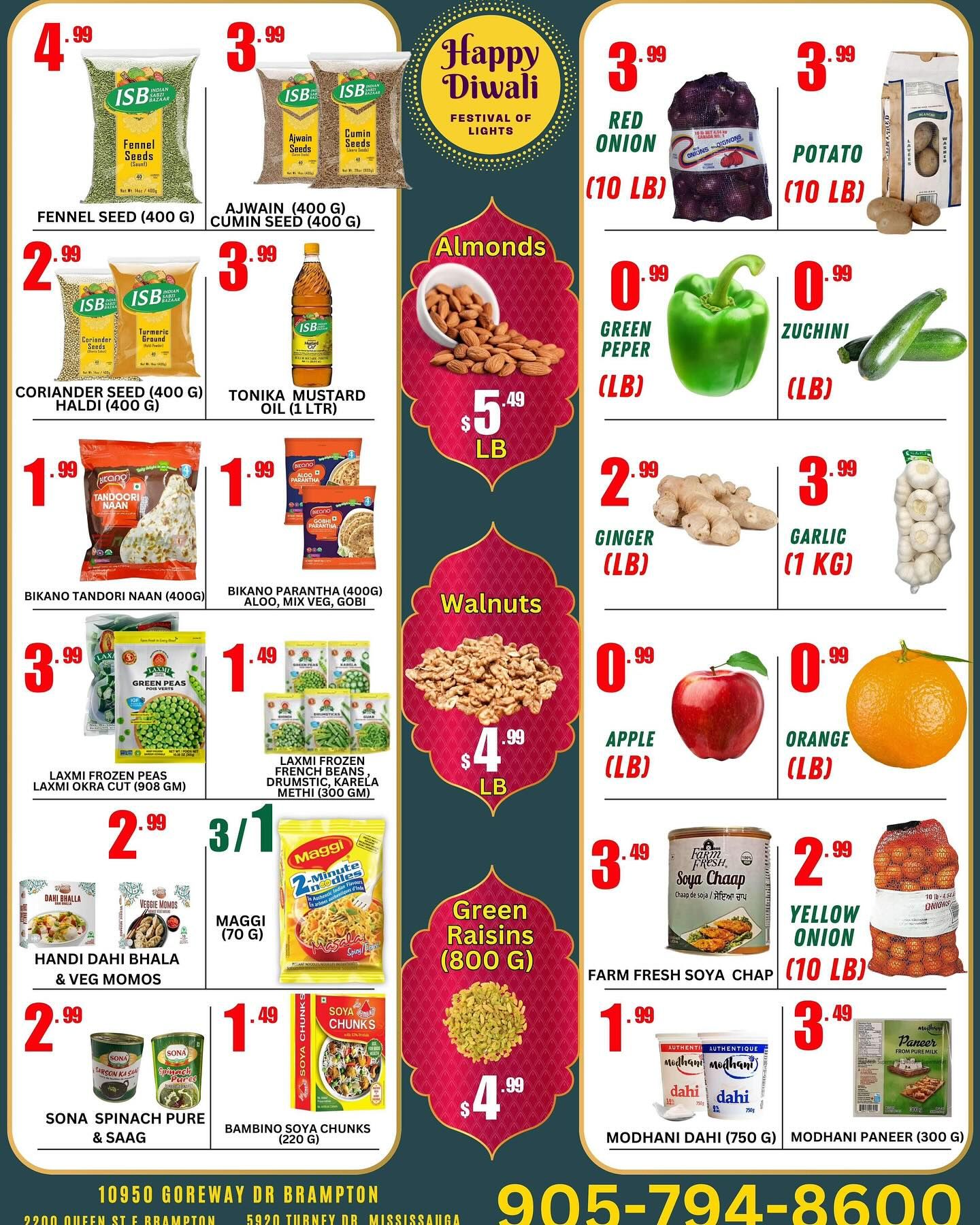 Bazaar 24 Seven Flyer October 18 to November 3