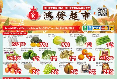 Superking Supermarket (North York) Flyer October 18 to 24