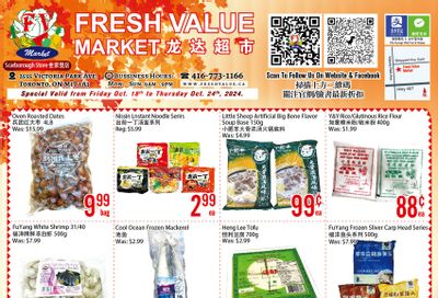 Fresh Value (Scarborough) Flyer October 18 to 24