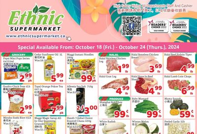 Ethnic Supermarket (Milton) Flyer October 18 to 24