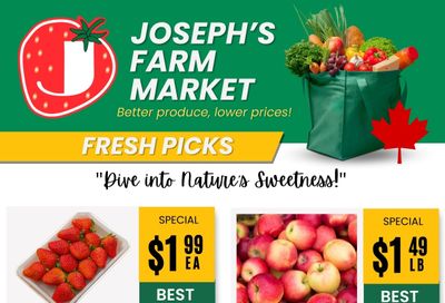 Joseph's Farm Market Flyer October 18 to 23