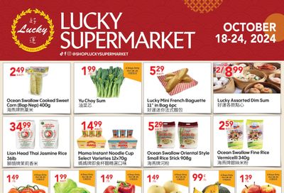 Lucky Supermarket (Edmonton) Flyer October 18 to 24