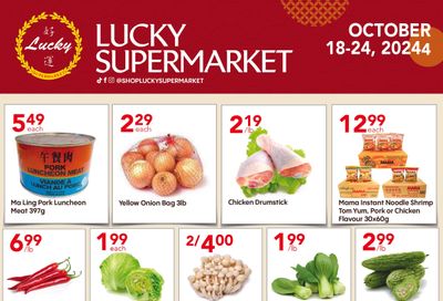 Lucky Supermarket (Winnipeg) Flyer October 18 to 24