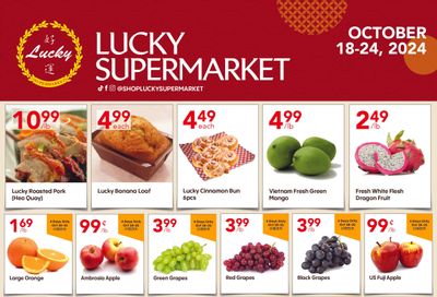 Lucky Supermarket (Surrey) Flyer October 18 to 24