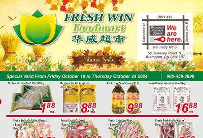 Fresh Win Foodmart Flyer October 18 to 24