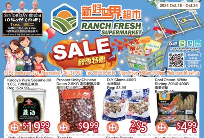 Ranch Fresh Supermarket Flyer October 18 to 24