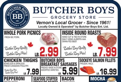 Butcher Boys Grocery Store Flyer October 16 to 24