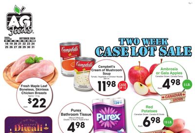 AG Foods Flyer October 18 to 31