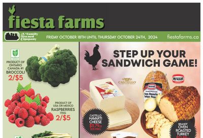 Fiesta Farms Flyer October 18 to 24