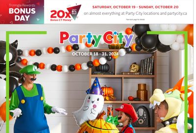 Party City Flyer October 18 to 31