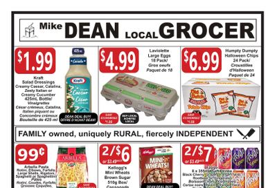 Mike Dean Local Grocer Flyer October 18 to 24