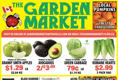 The Garden Market Flyer October 18 to 24 