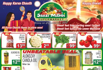 Sabzi Mandi Supermarket (BC) Flyer October 18 to 23