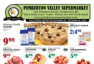 Pemberton Valley Supermarket Flyer October 20 to 26