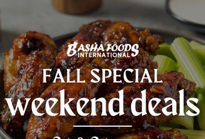 Basha Foods International Weekend Deals Flyer October 18 to 21