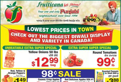 Fruiticana (Greater Vancouver) Flyer October 18 to 24