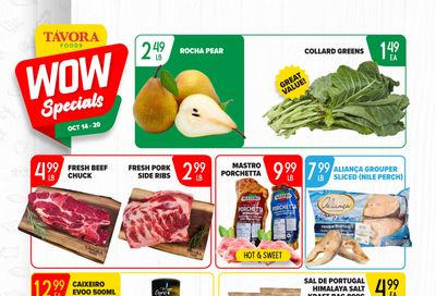 Tavora Foods Flyer October 14 to 20