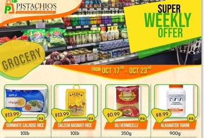 Pistachios Supermarket Flyer October 17 to 23