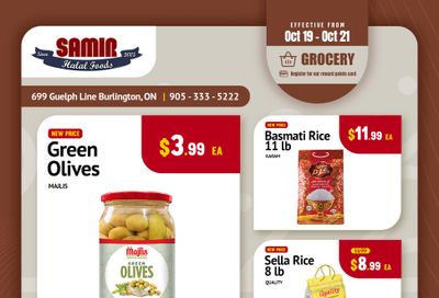 Samir Supermarket Flyer October 19 to 21