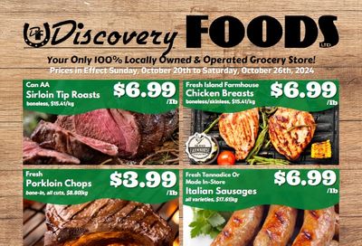 Discovery Foods Flyer October 20 to 26