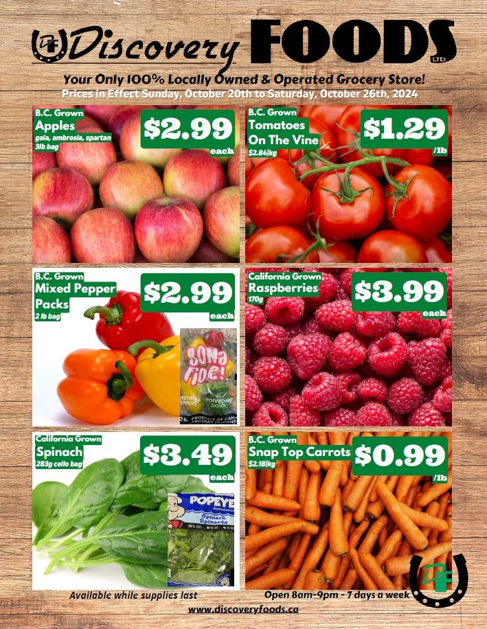 Discovery Foods Flyer October 20 to 26