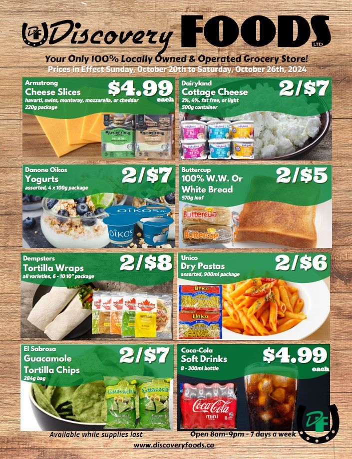 Discovery Foods Flyer October 20 to 26