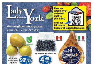 Lady York Foods Flyer October 21 to 27